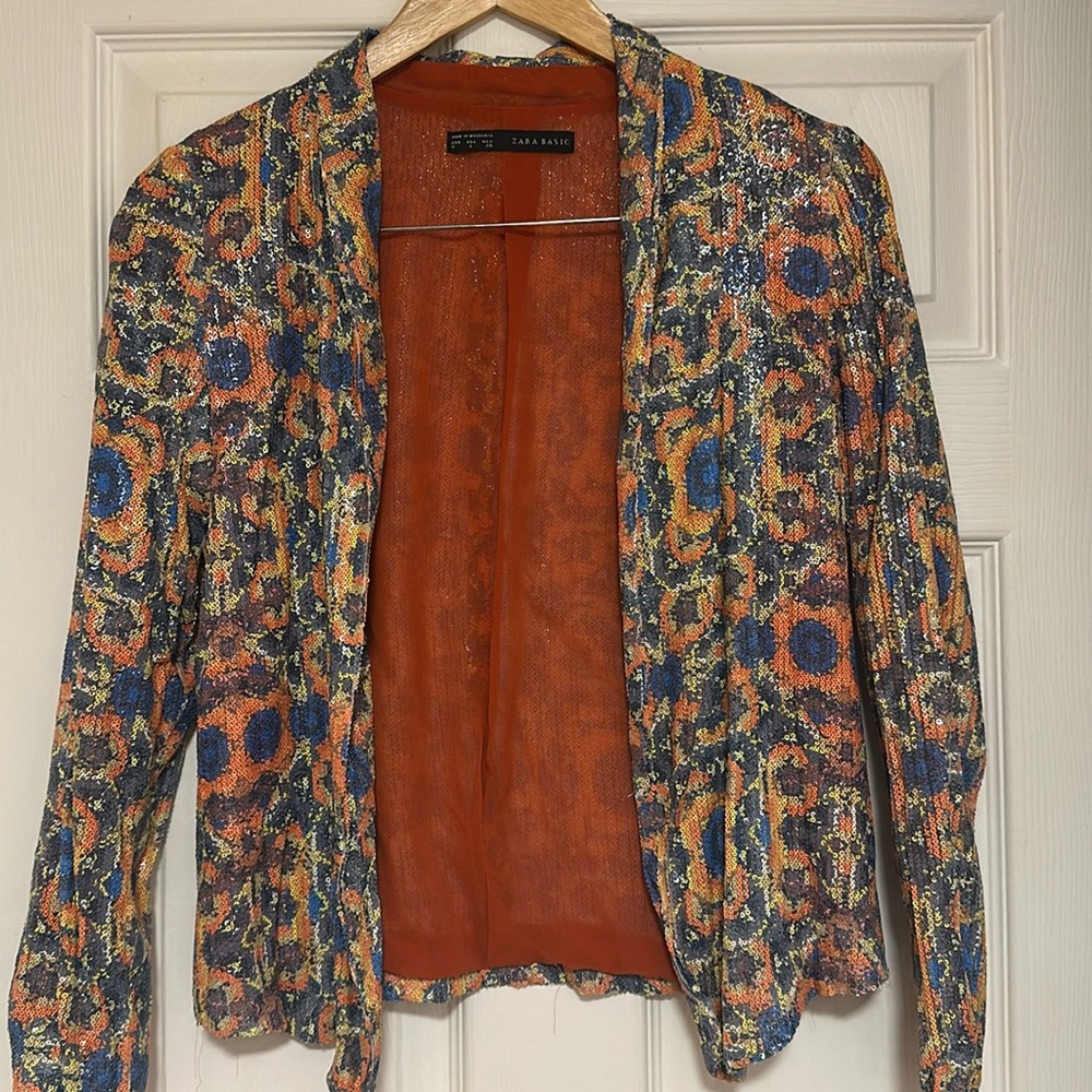 Zara throw on blazer